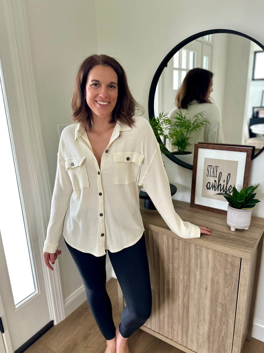 River Falls Button Up Shacket