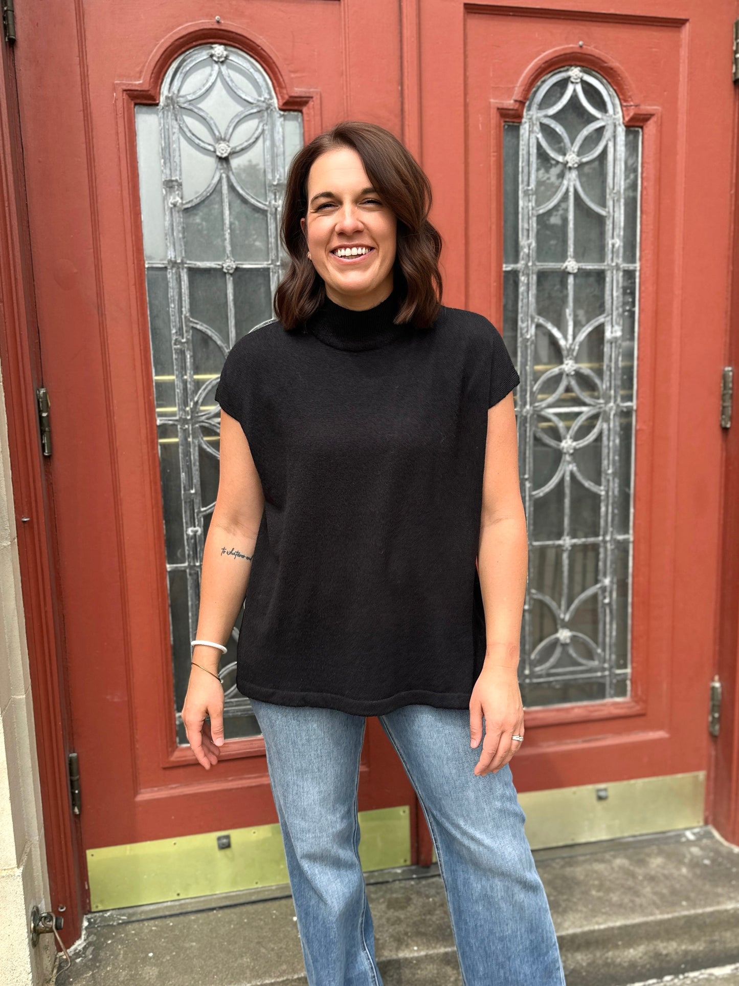Dover Mock Neck Sweater