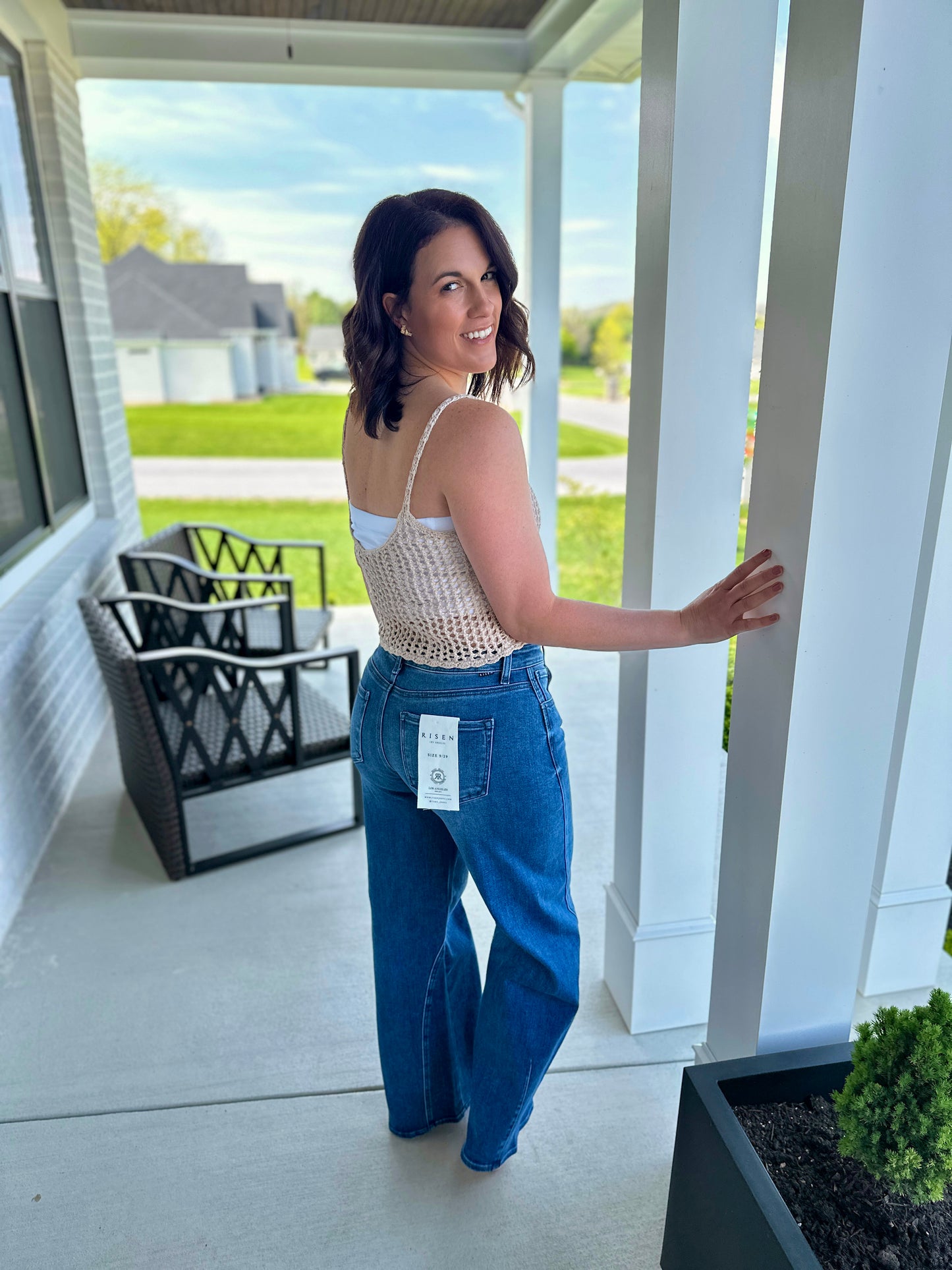 Fulton Crochet Cami Top