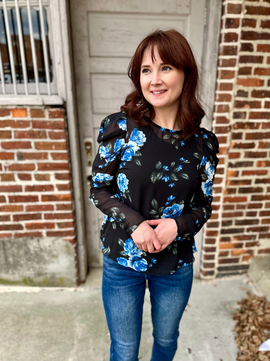 Brookdale Floral Blouse