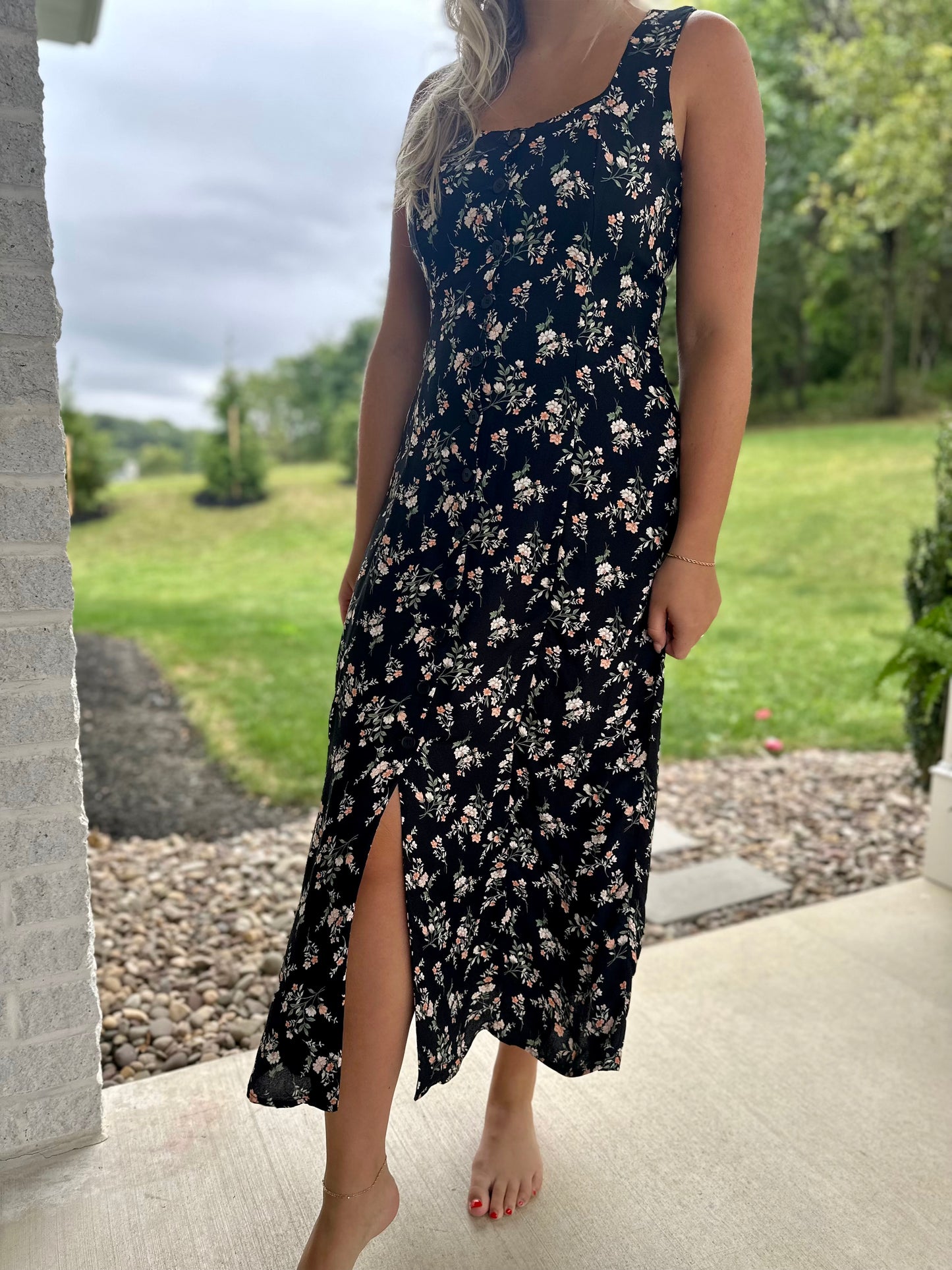 Dover Floral Midi Dress