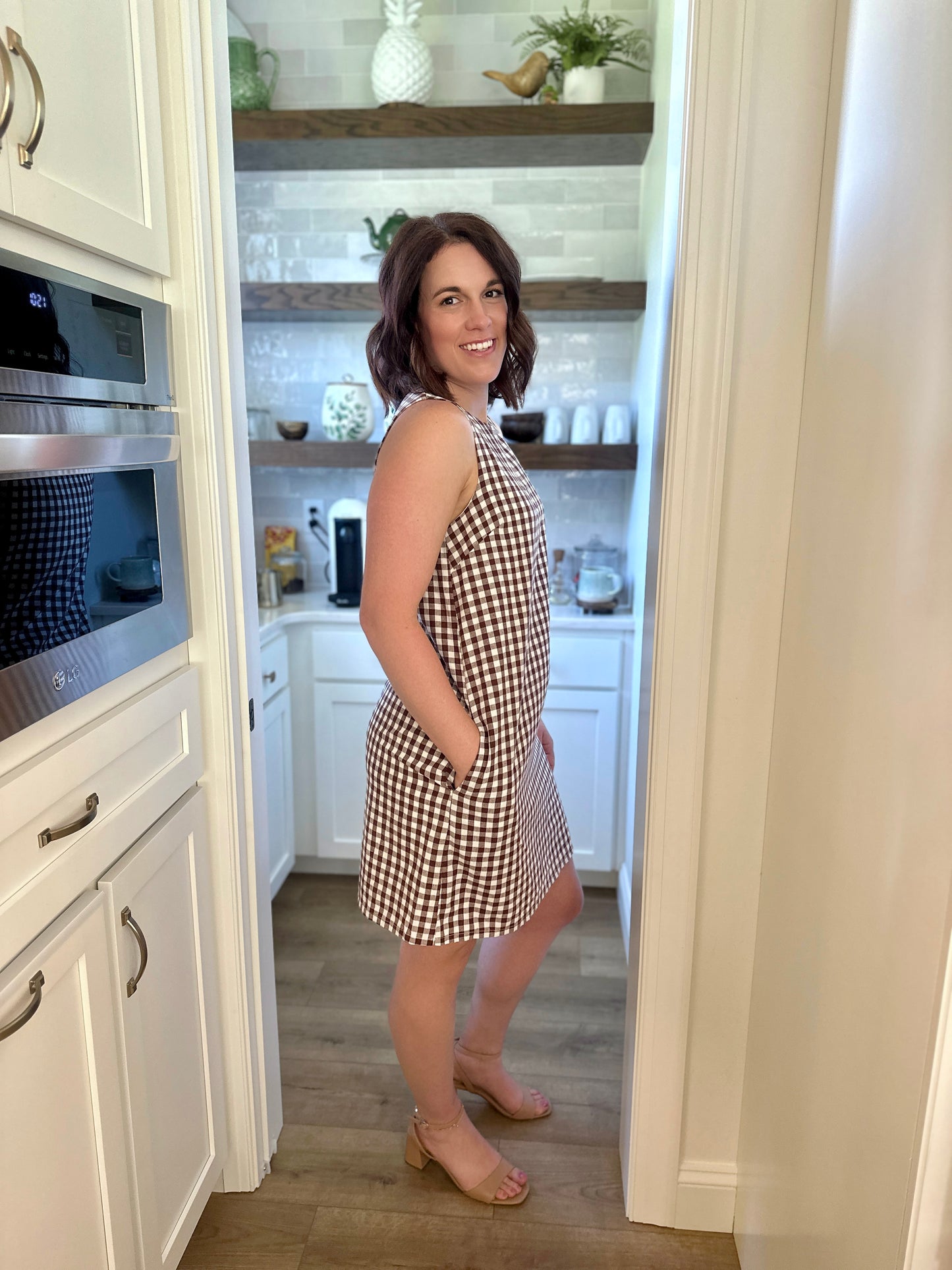 Toledo Checked Dress