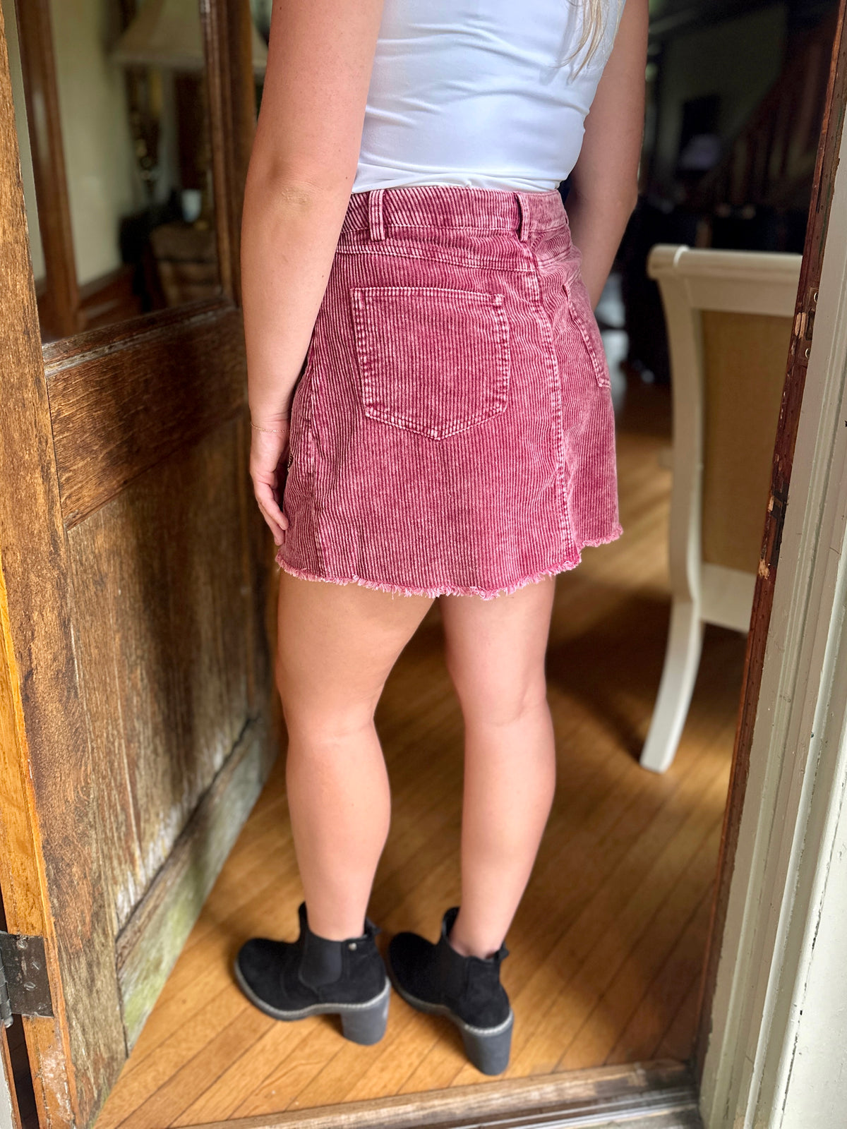Andover Corduroy Skirt