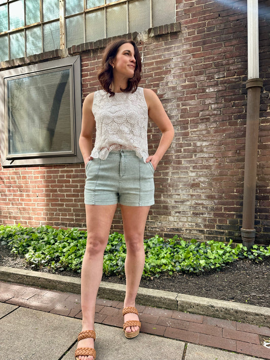 Ladonia Twill Shorts