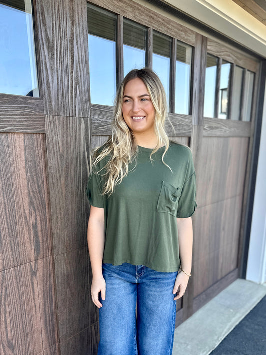 Millpoint Oversized Ribbed Top