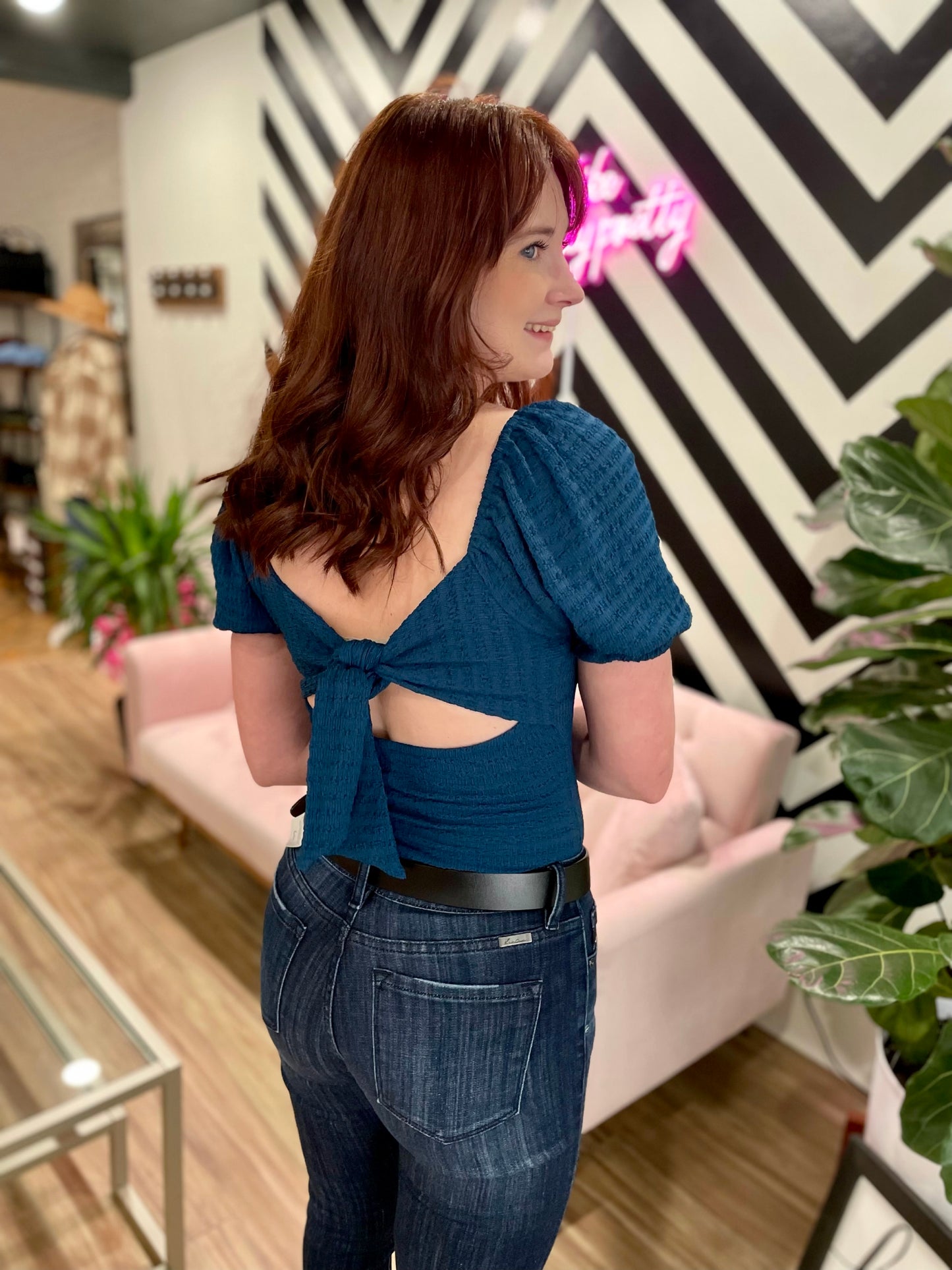 Harrisville Puff Sleeve Top