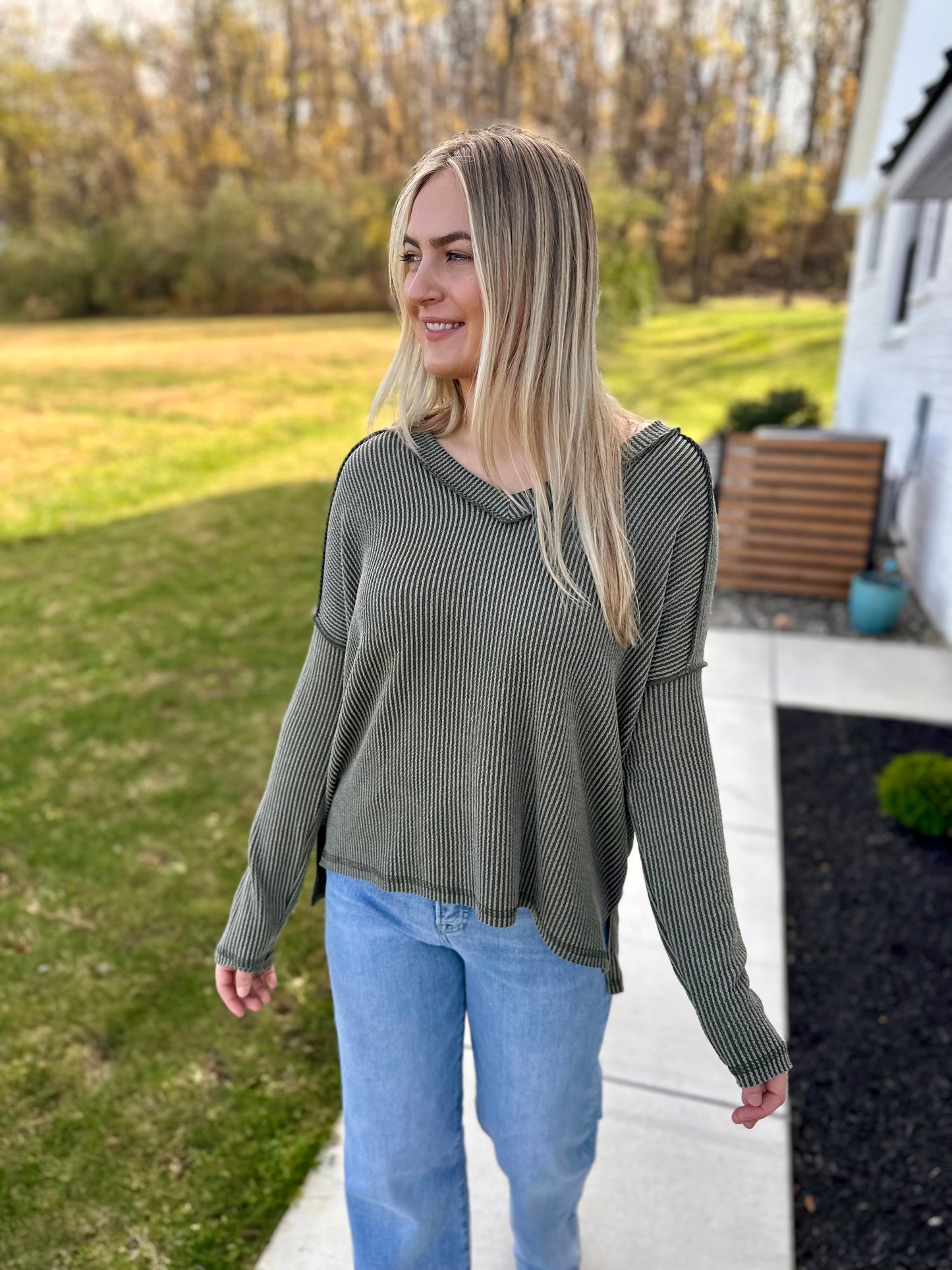 Riverhead Corded Top