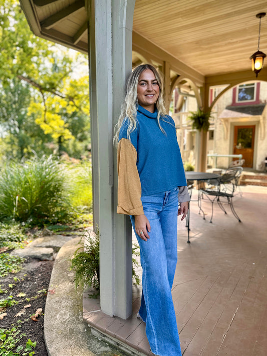 Avondale Color Block Sweater