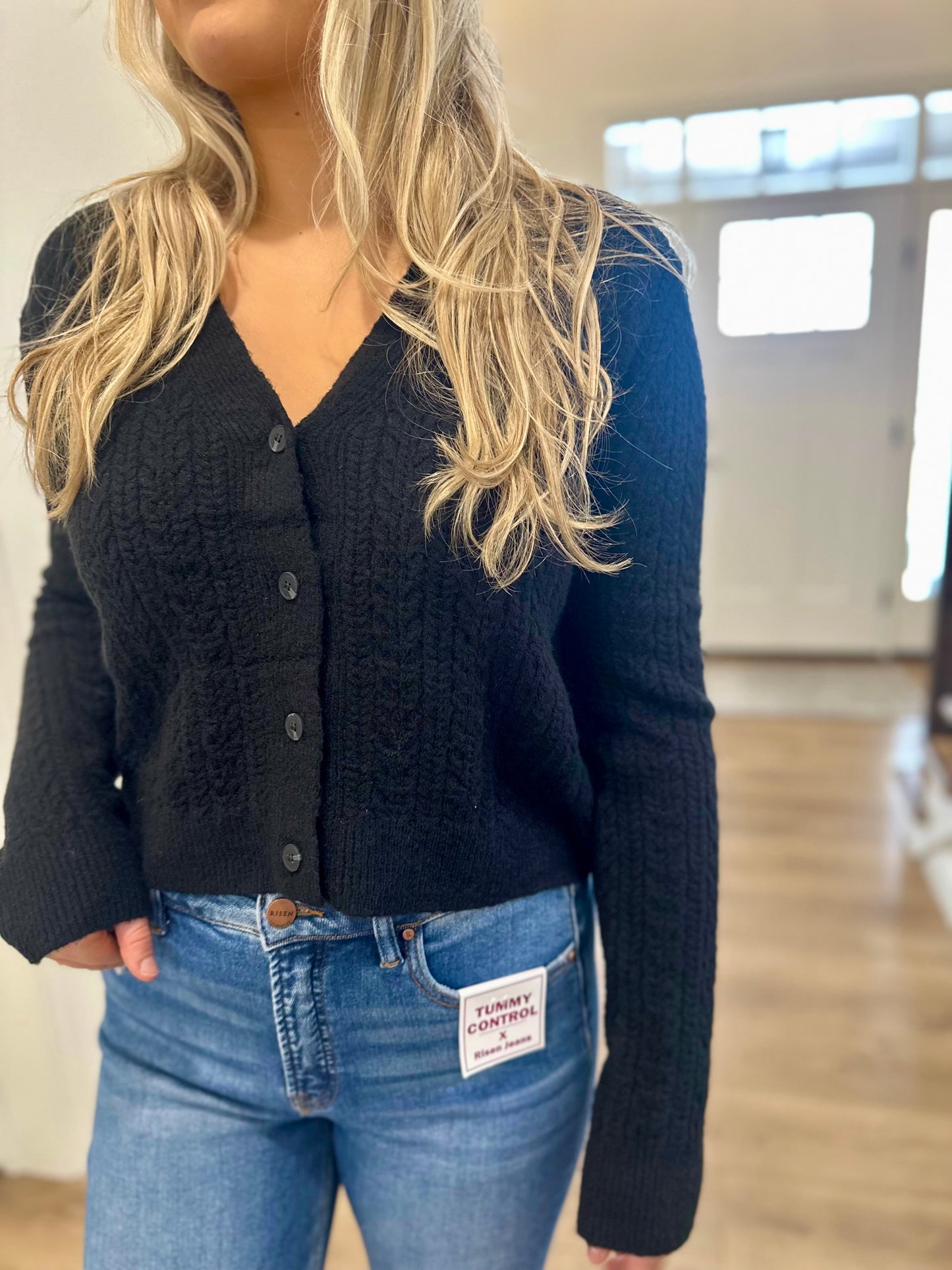 Wales Cable Knit Cardigan Sweater
