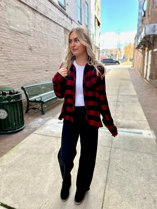 Heard It All Before Flannel Shirt