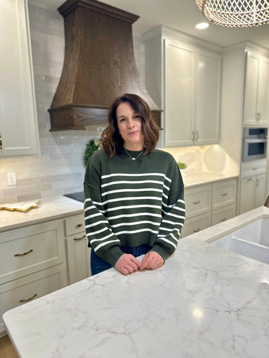 Luxemburg Striped Sweater