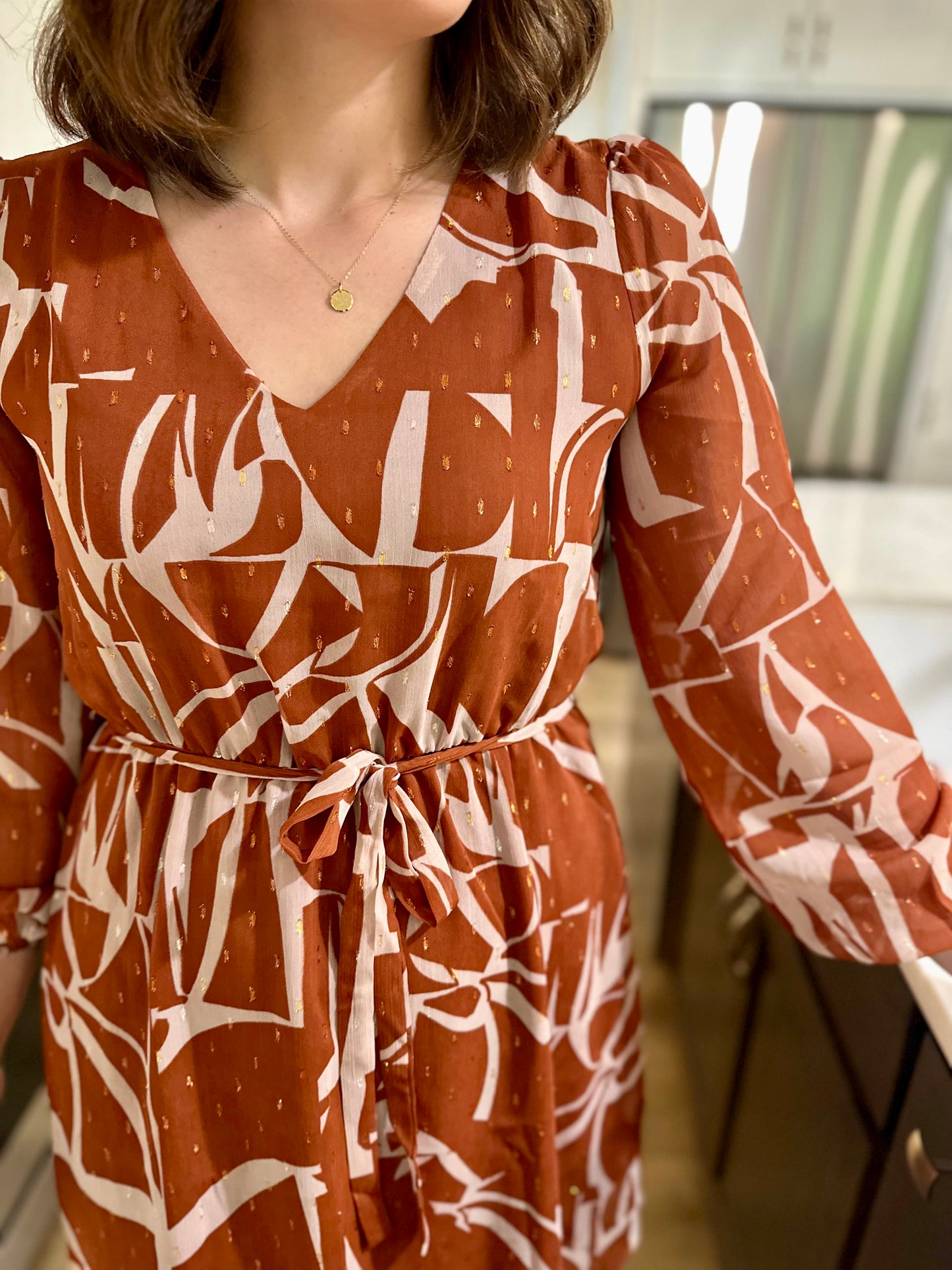 Parks Tie Waist Dress