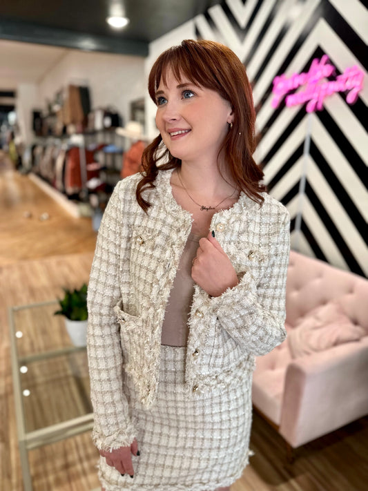 Umbridge Plaid Tweed Jacket