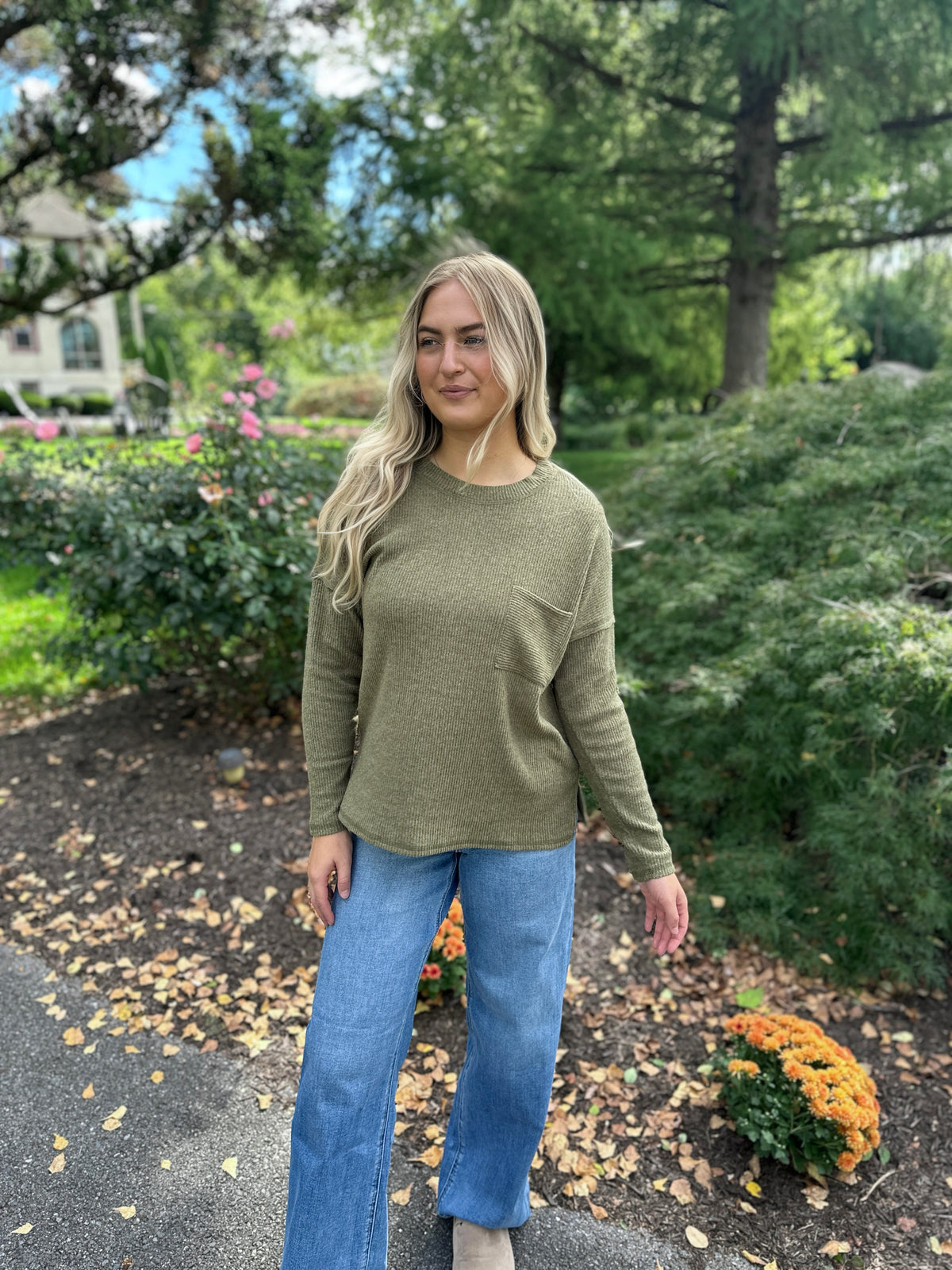 Missoula Ribbed Melange Sweater