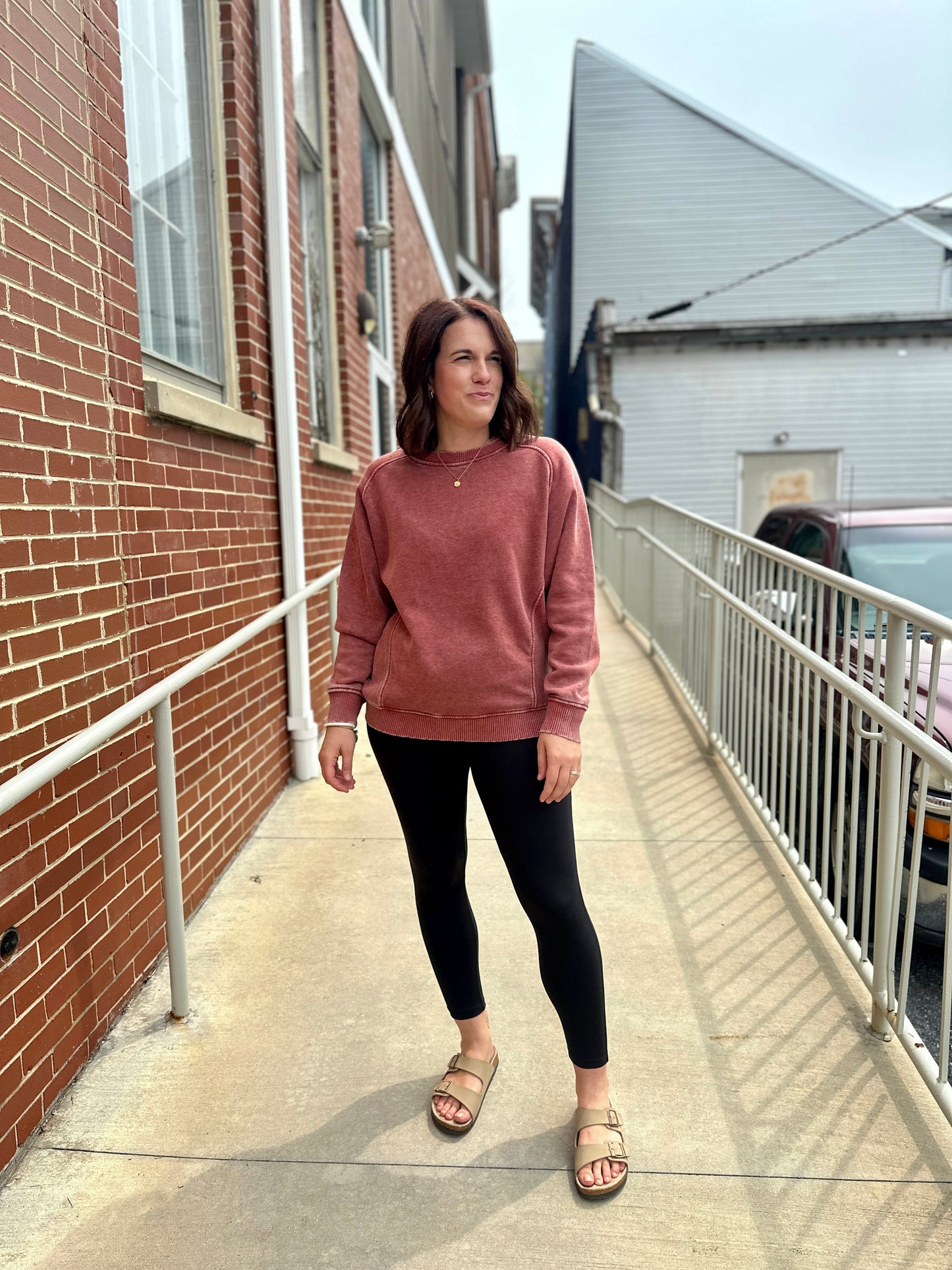 Downe Microfiber Full Length Leggings