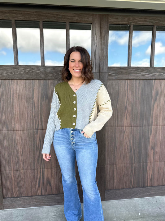 Parkersburg Patchwork Cardigan