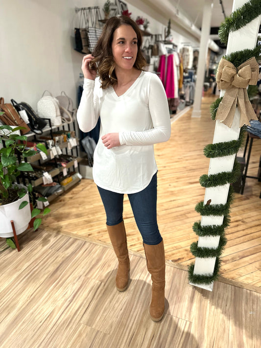 Great Falls Basic Long Sleeve Top