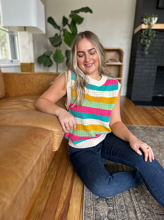 Sandyville Striped Top