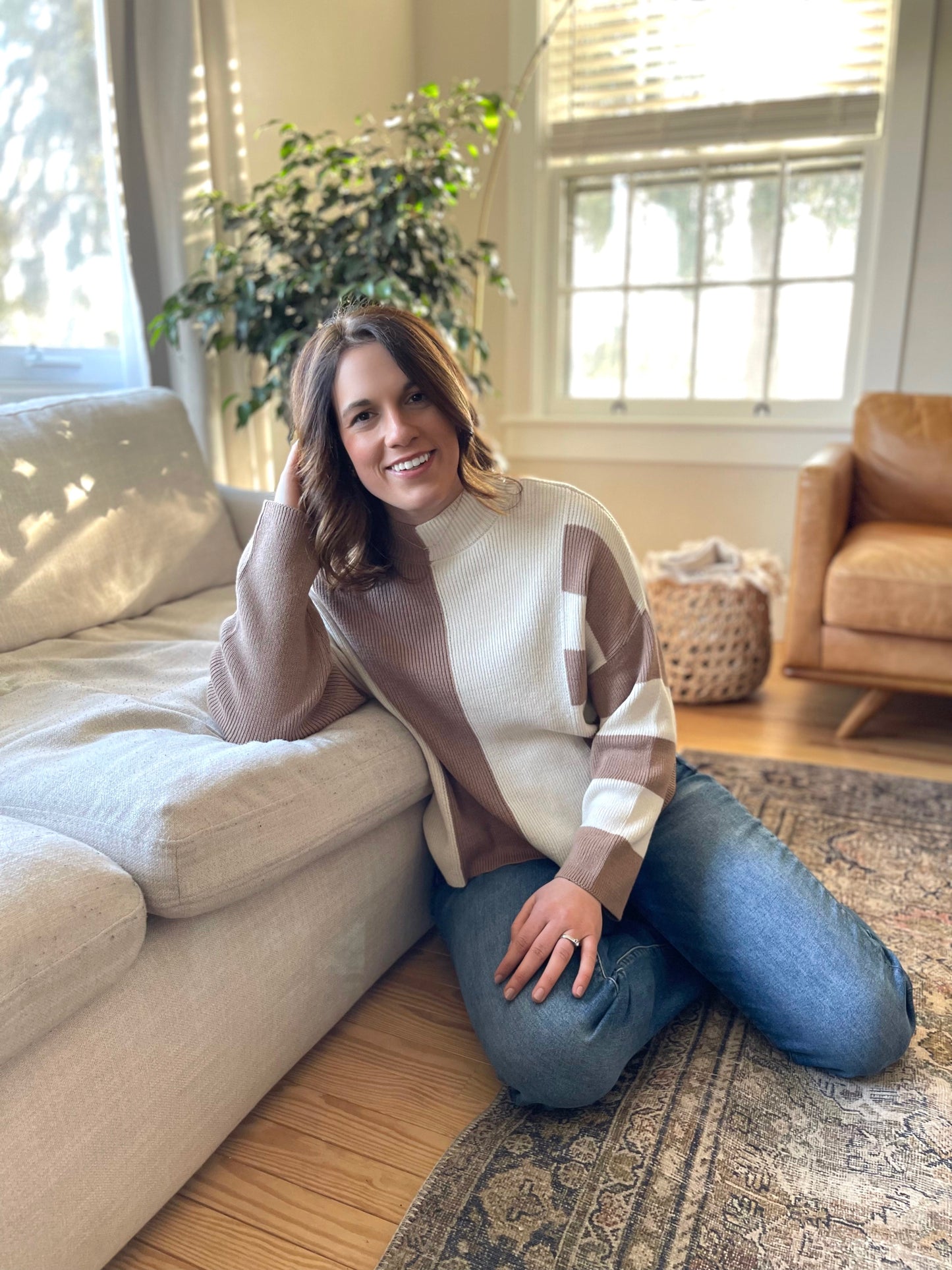 Vivid Layers Sweater