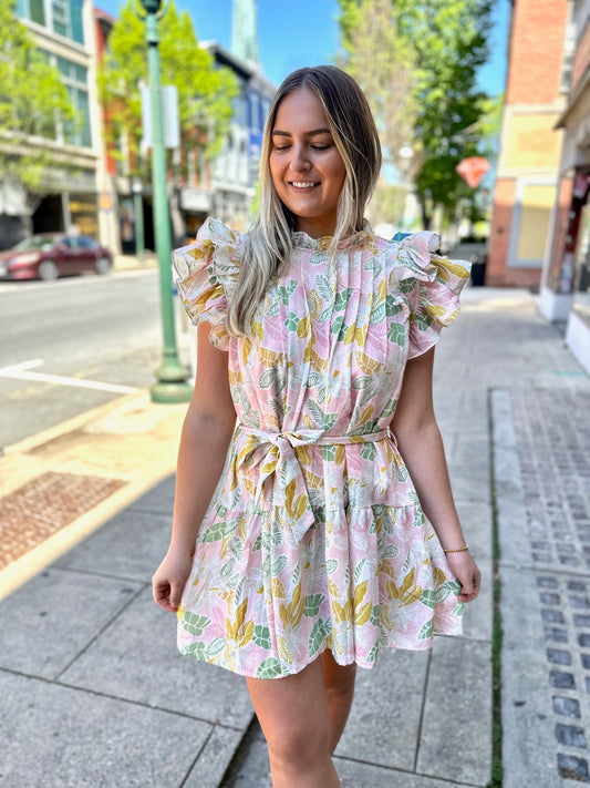 Shelly Pleated Dress