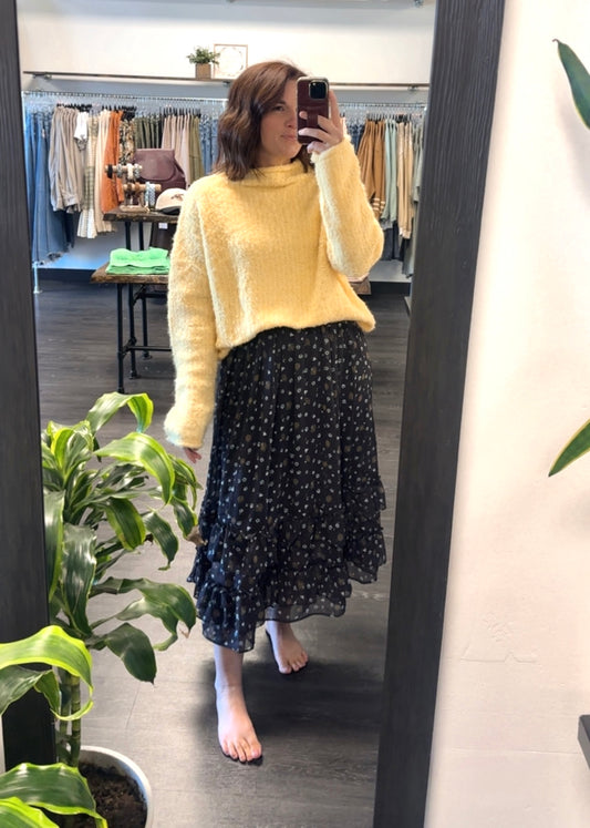 Coral Springs Floral Skirt