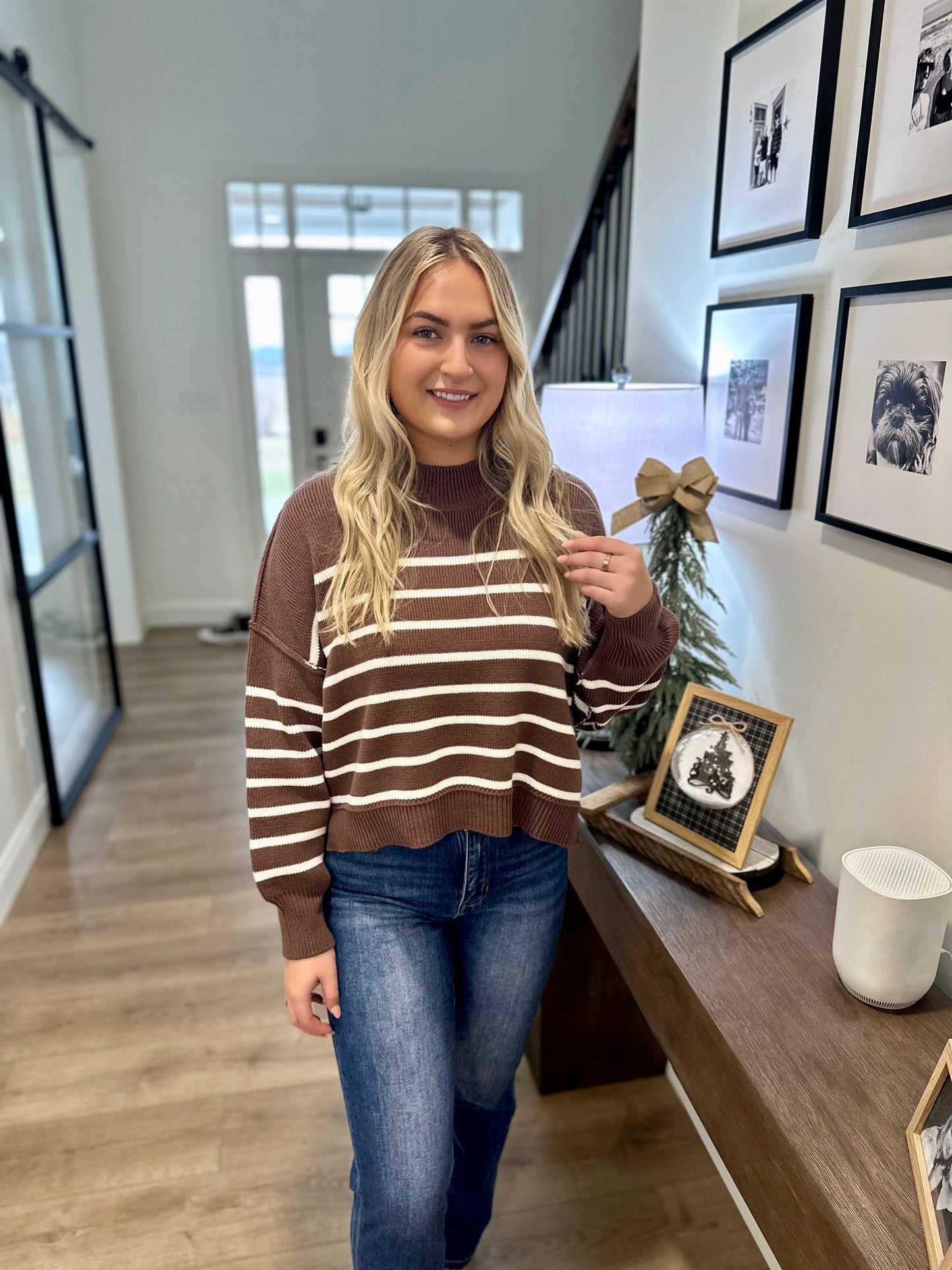 Luxemburg Striped Sweater