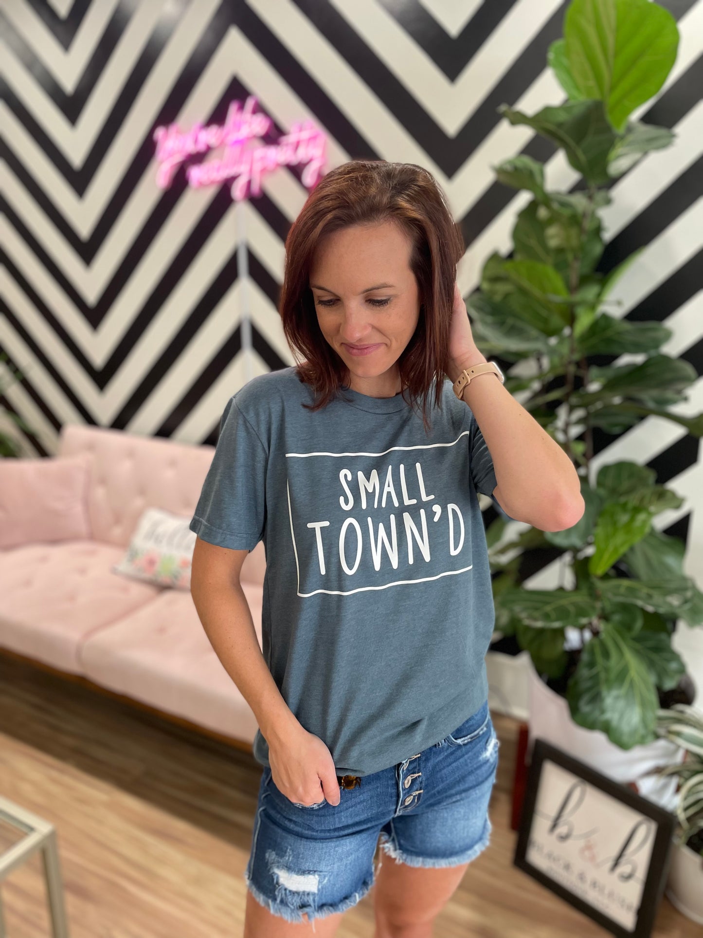 Small Town'd Short Sleeve Tees