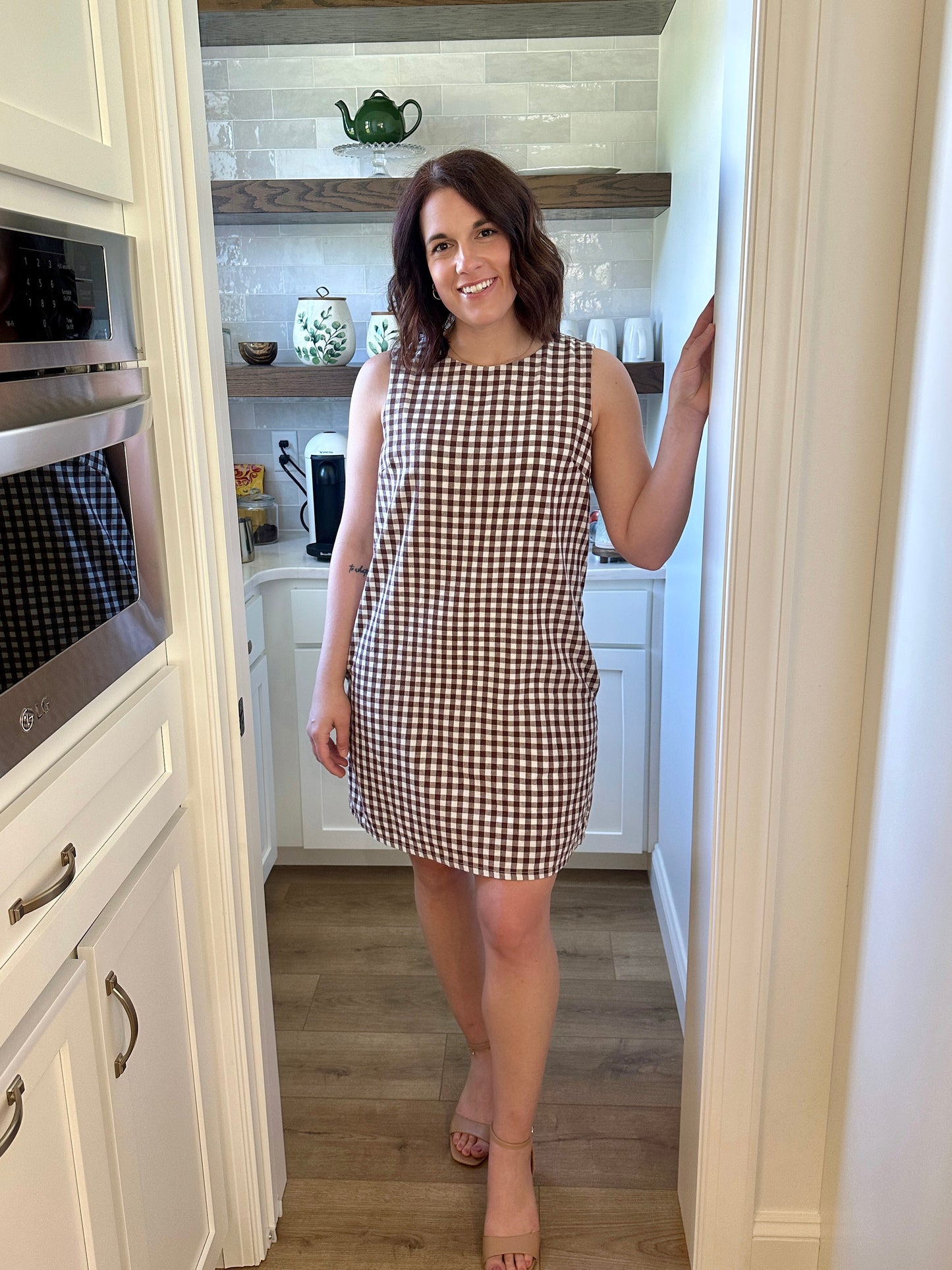 Toledo Checked Dress