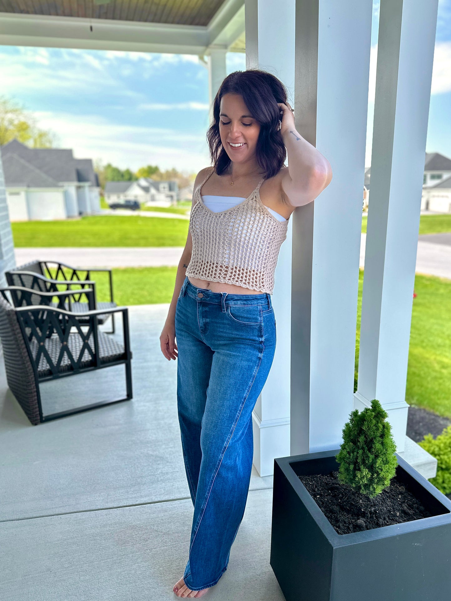 Fulton Crochet Cami Top