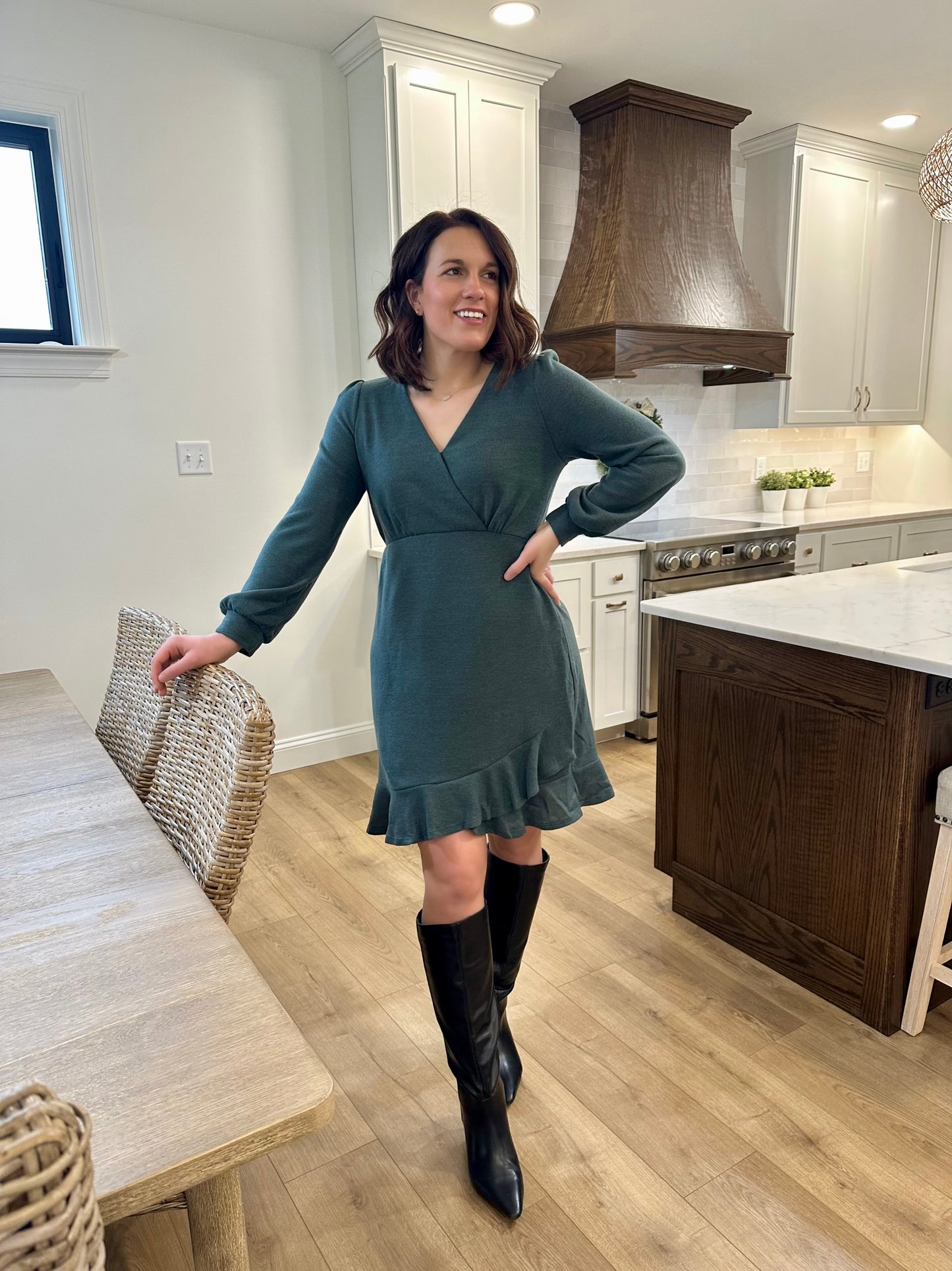 Nekoosa Ruffle Dress