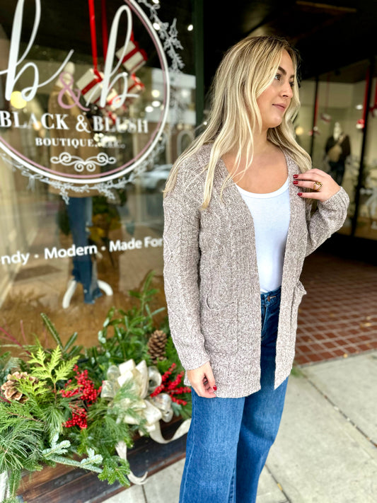 LaGrosse Cable Knit Cardigan
