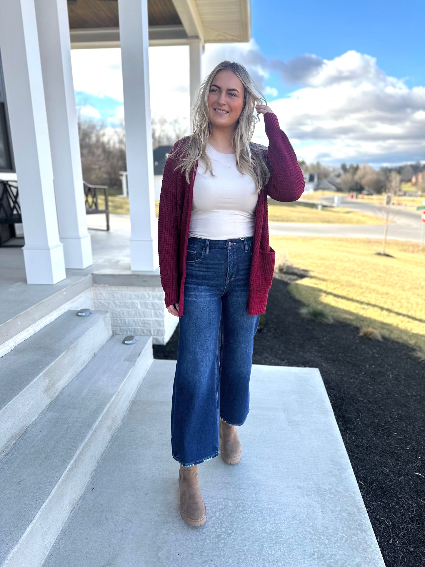 Risen Killeen High Rise Crop Jeans