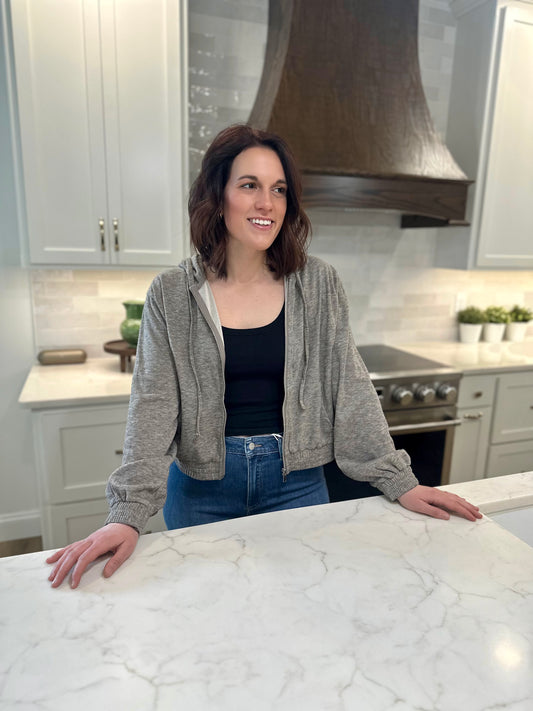 Amery Zip Up Sweater