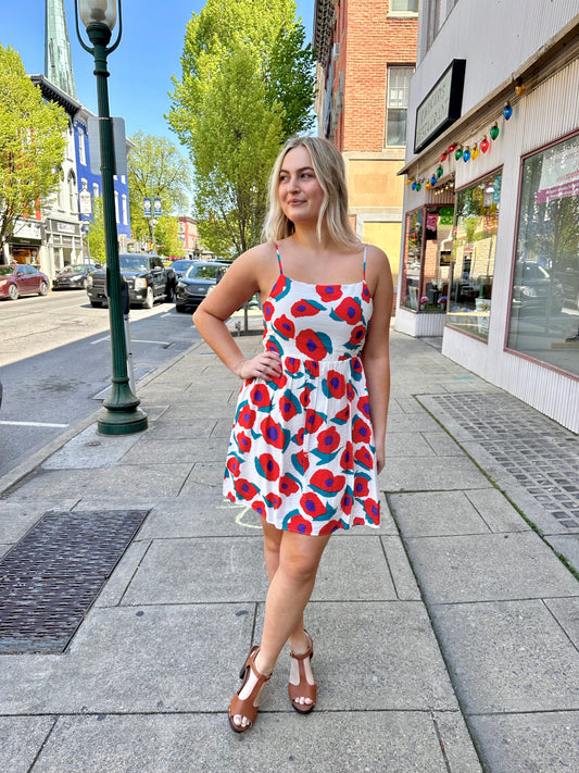 Tulsa Tie Floral Dress