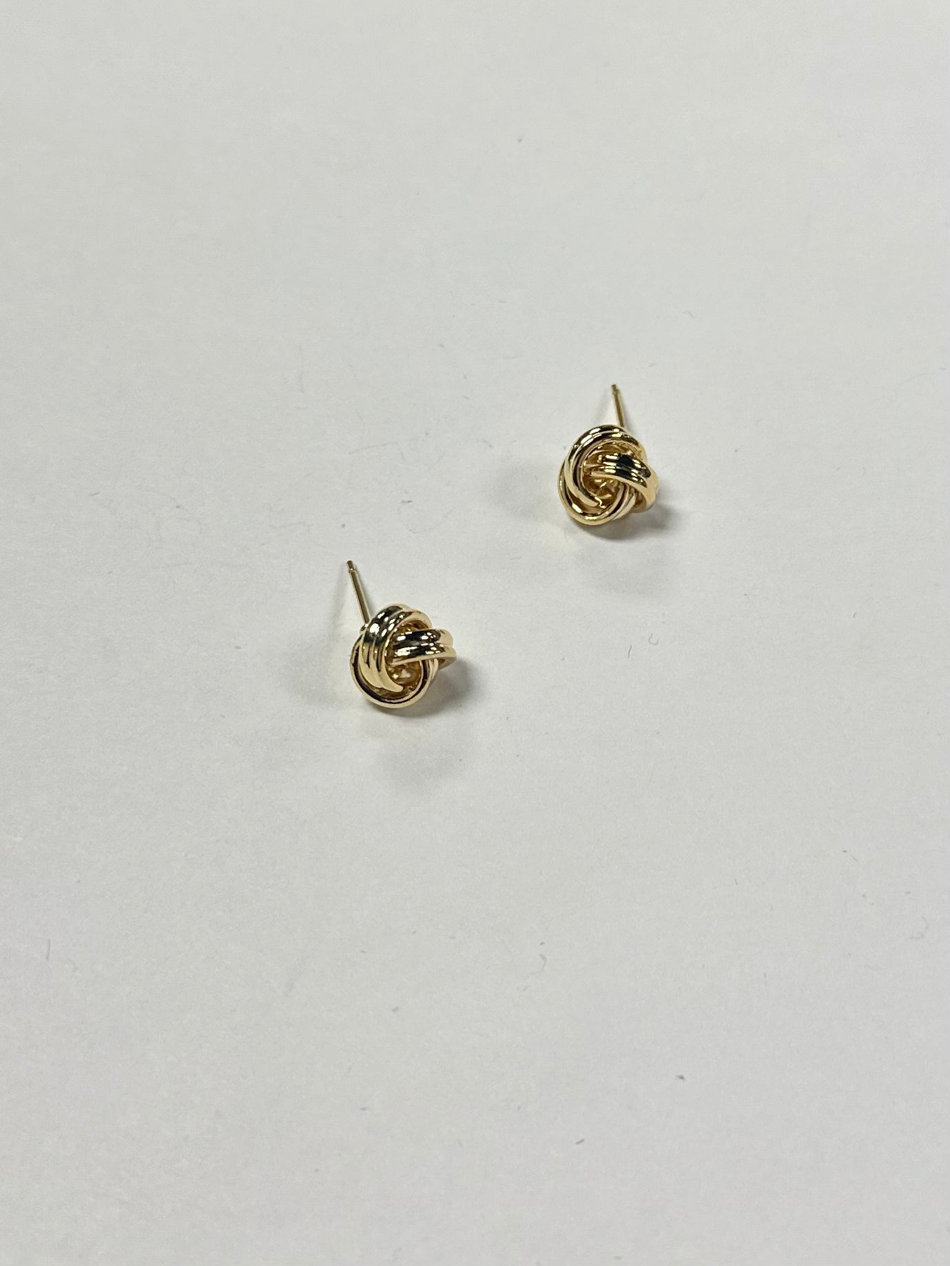 Gold Dipped Knot Studs