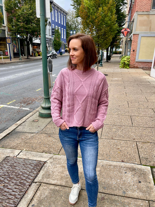 Mobeetie Cable Sweater