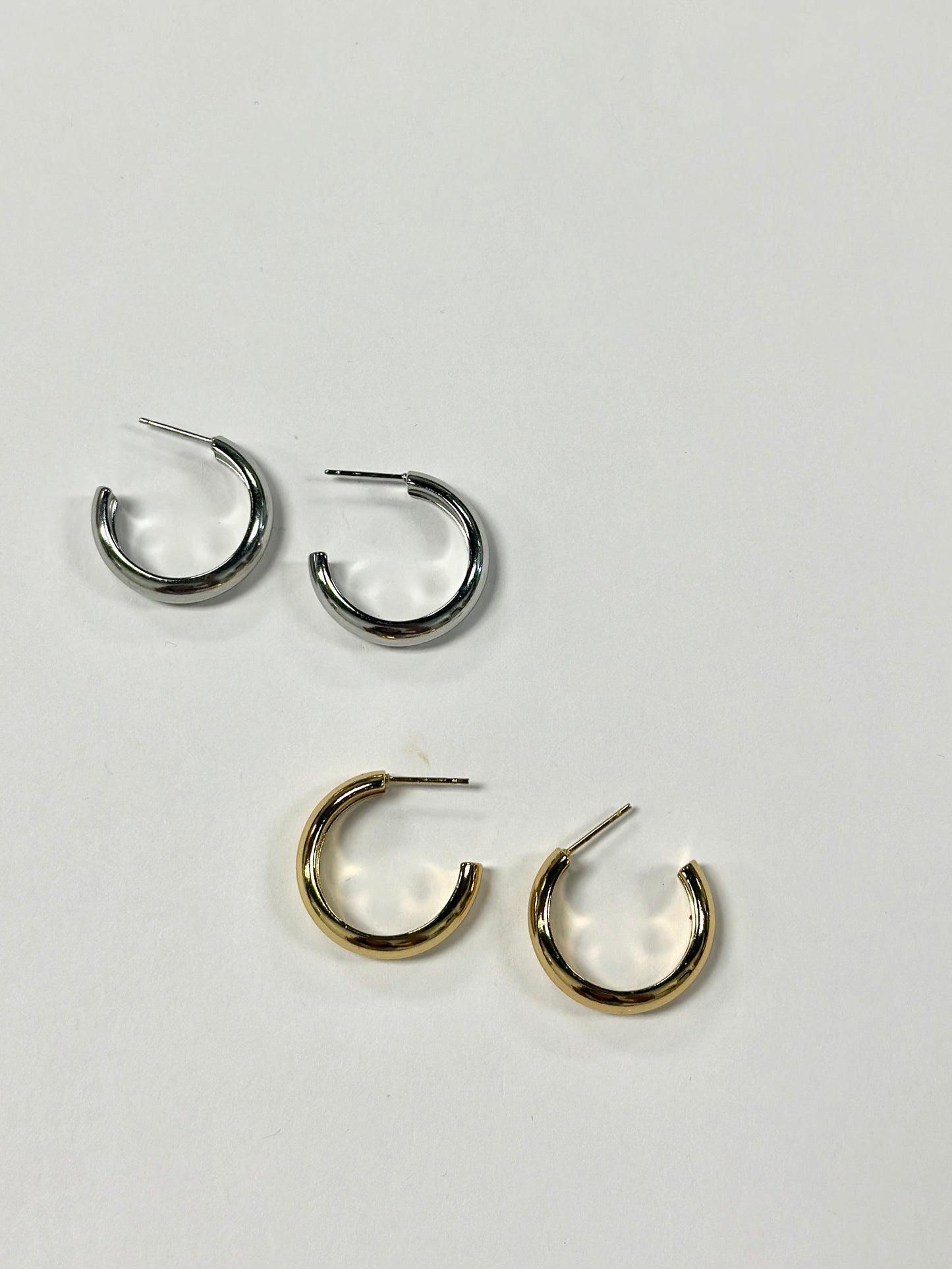 25 mm Bold Stainless Steel Hoops