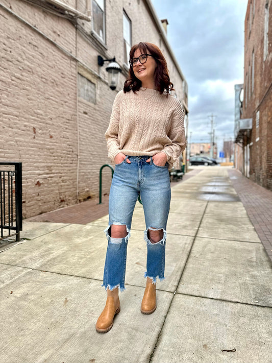 Kancan Selena High Rise Mom Jeans