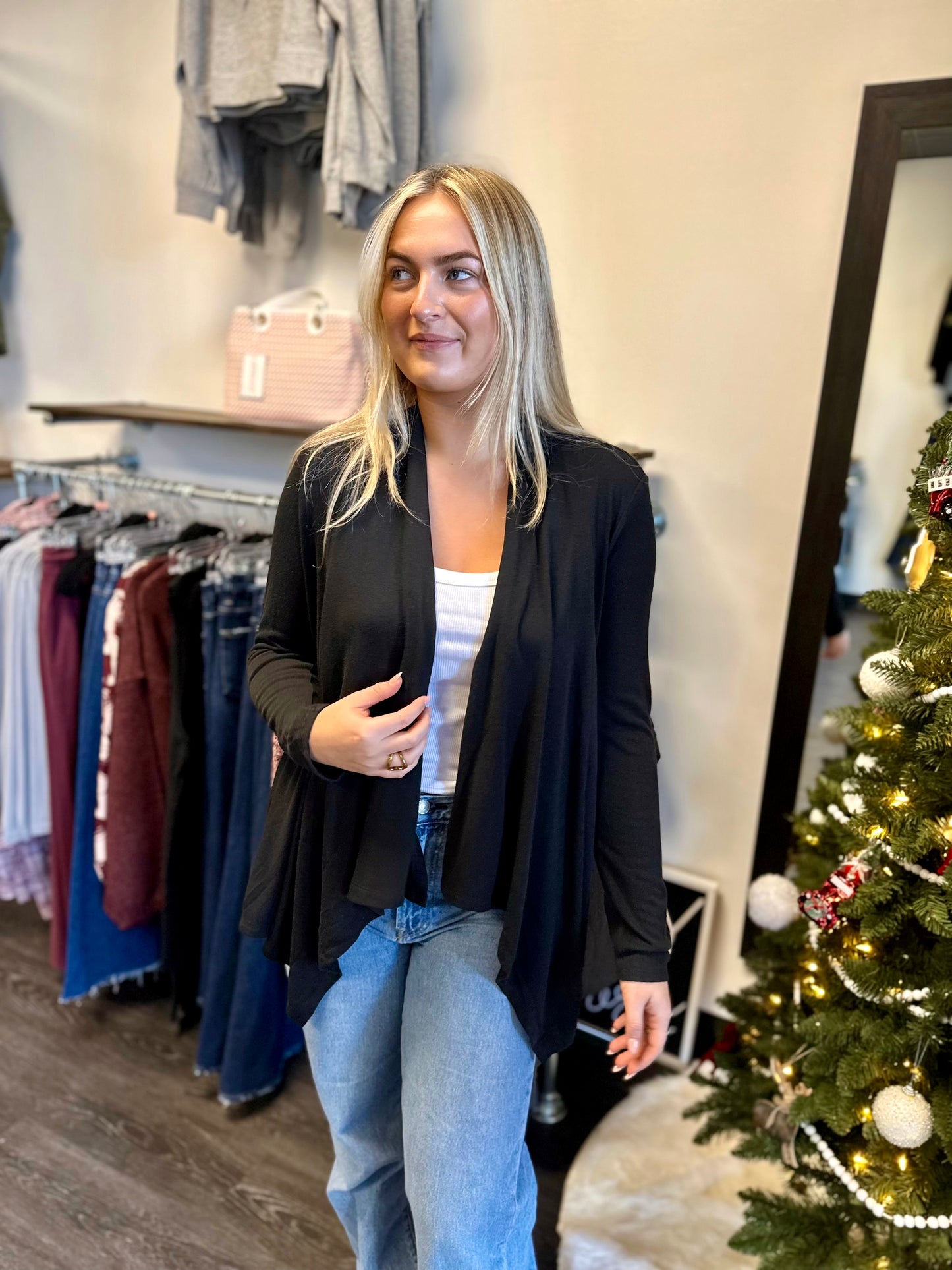 Midland Open Flowy Cardigan