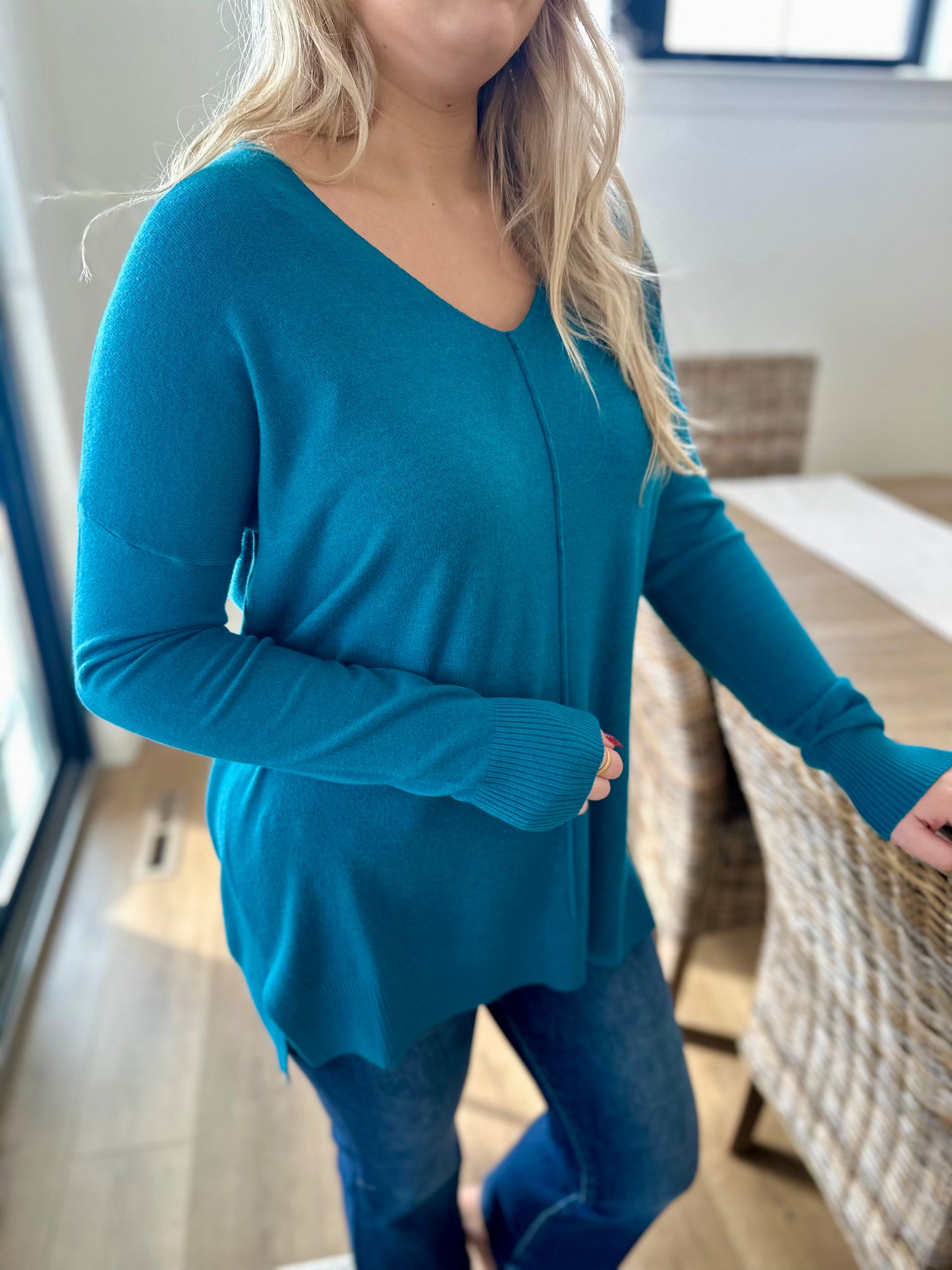 Anchorage Front Seam Sweater