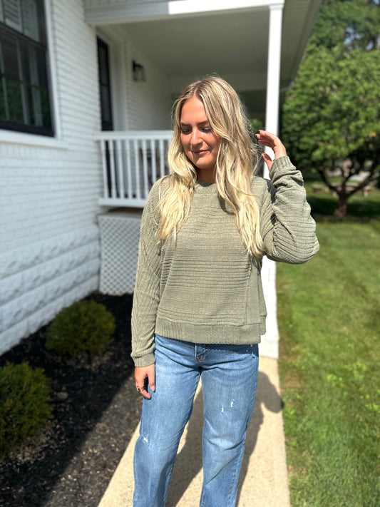 Denton Asymmetrical Sweater