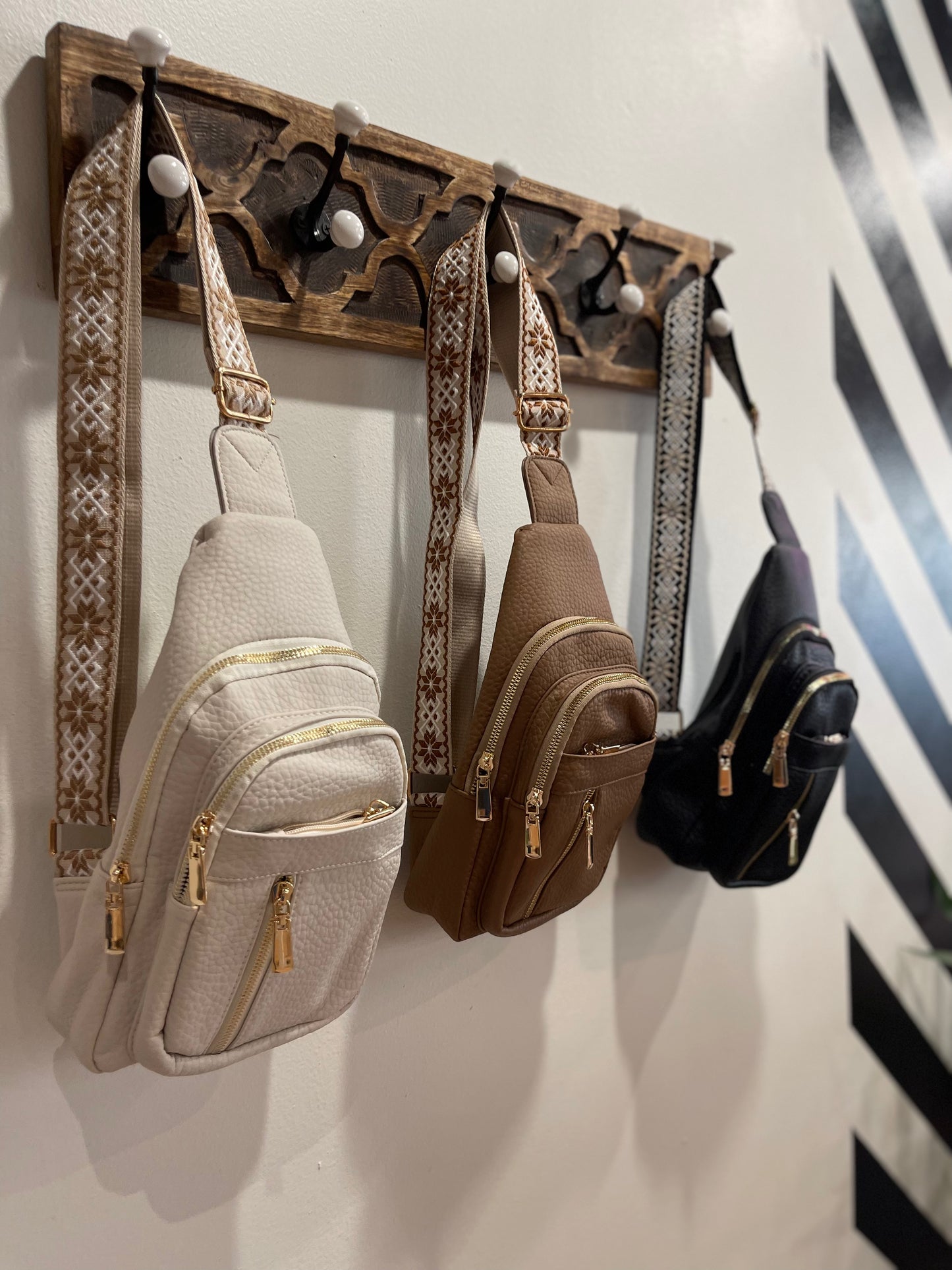 Savage Leather Sling Bag