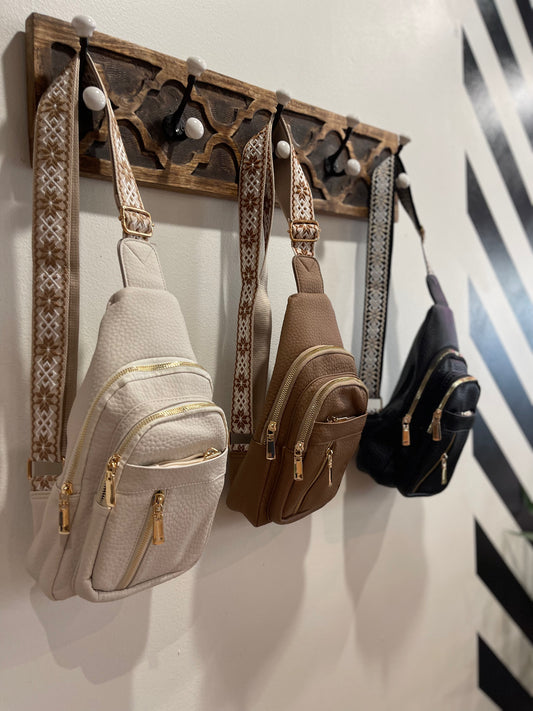 Savage Leather Sling Bag