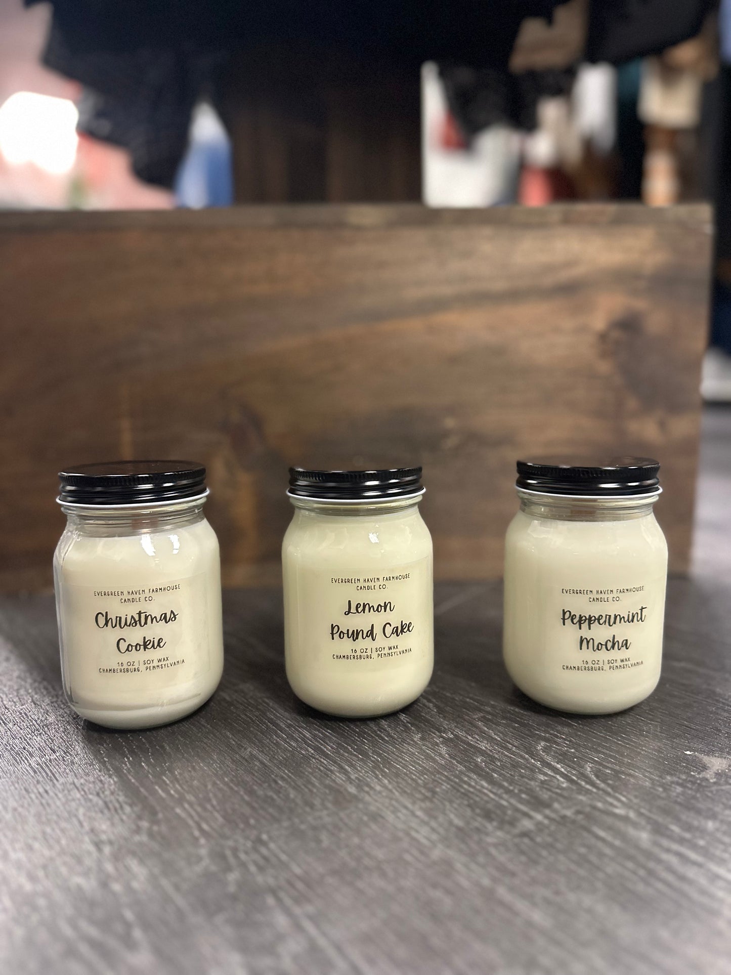Evergreen Haven Farmhouse Candle Co Candles