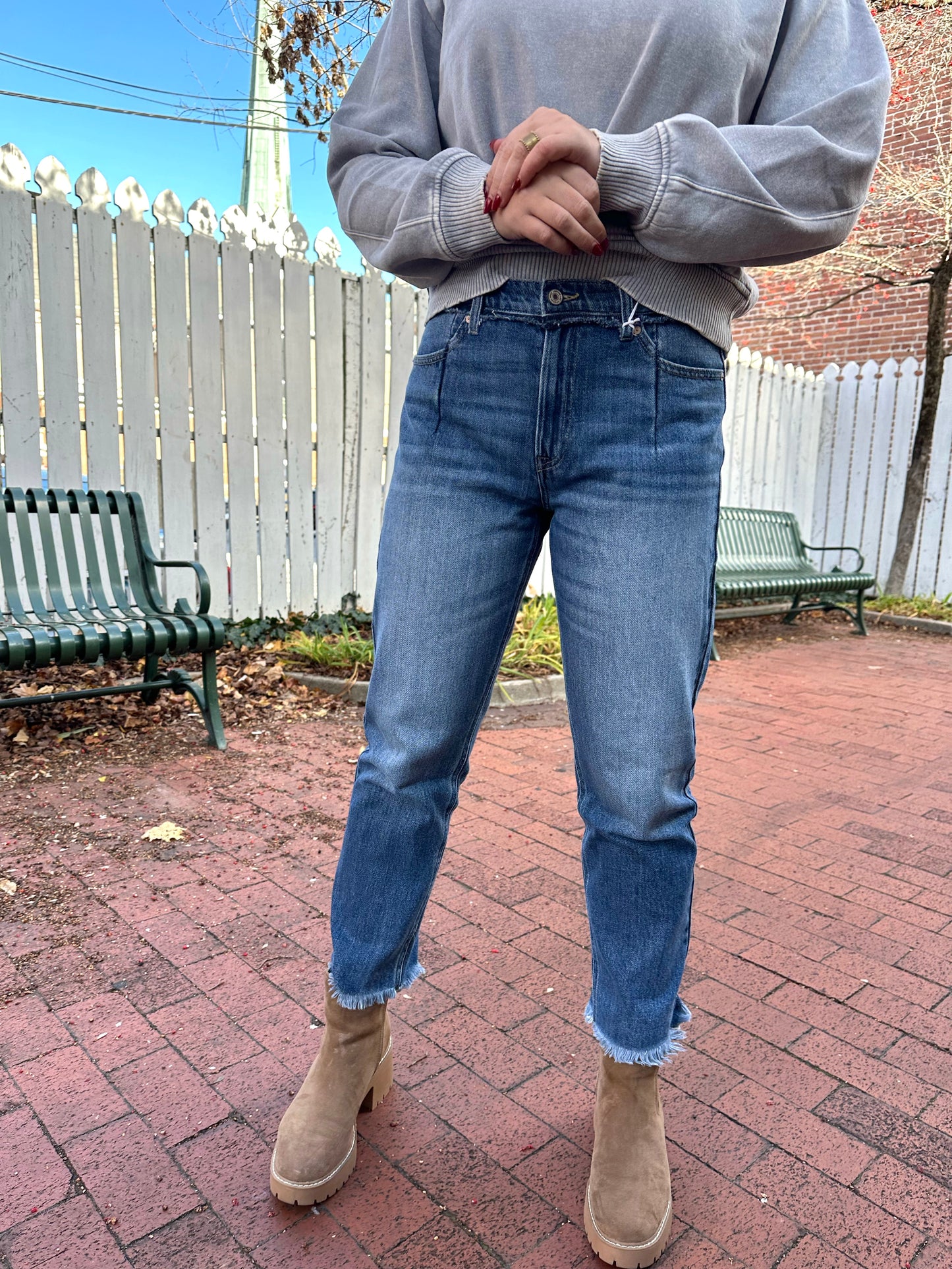 KanCan Teagan High Rise Slim Straight
