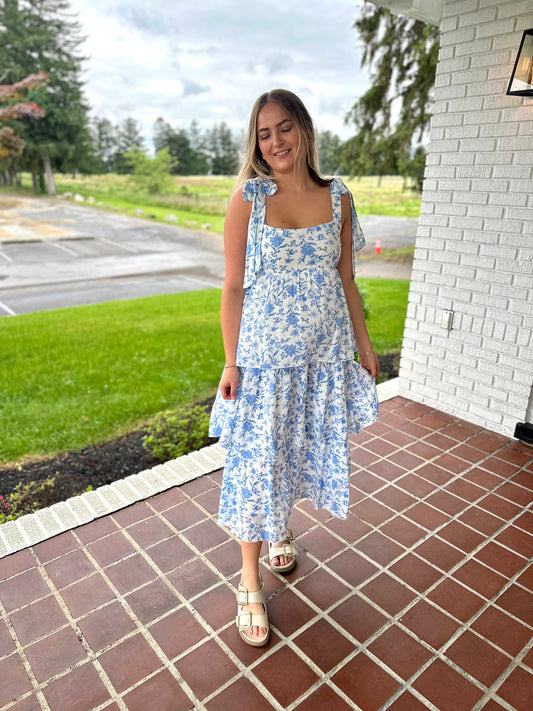 Finley Tiered Floral Dress