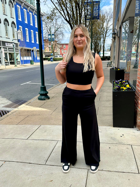 Hiding Places Flowy Pants