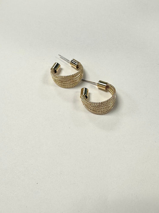 20 mm Textured and Graduated Metal Hoops