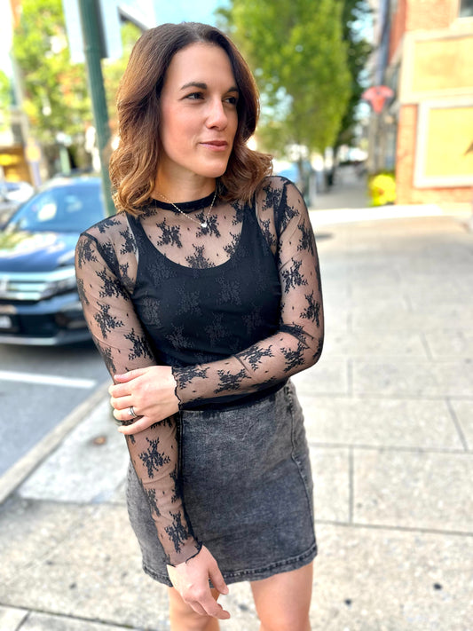 Bloomsbury See-Through Top