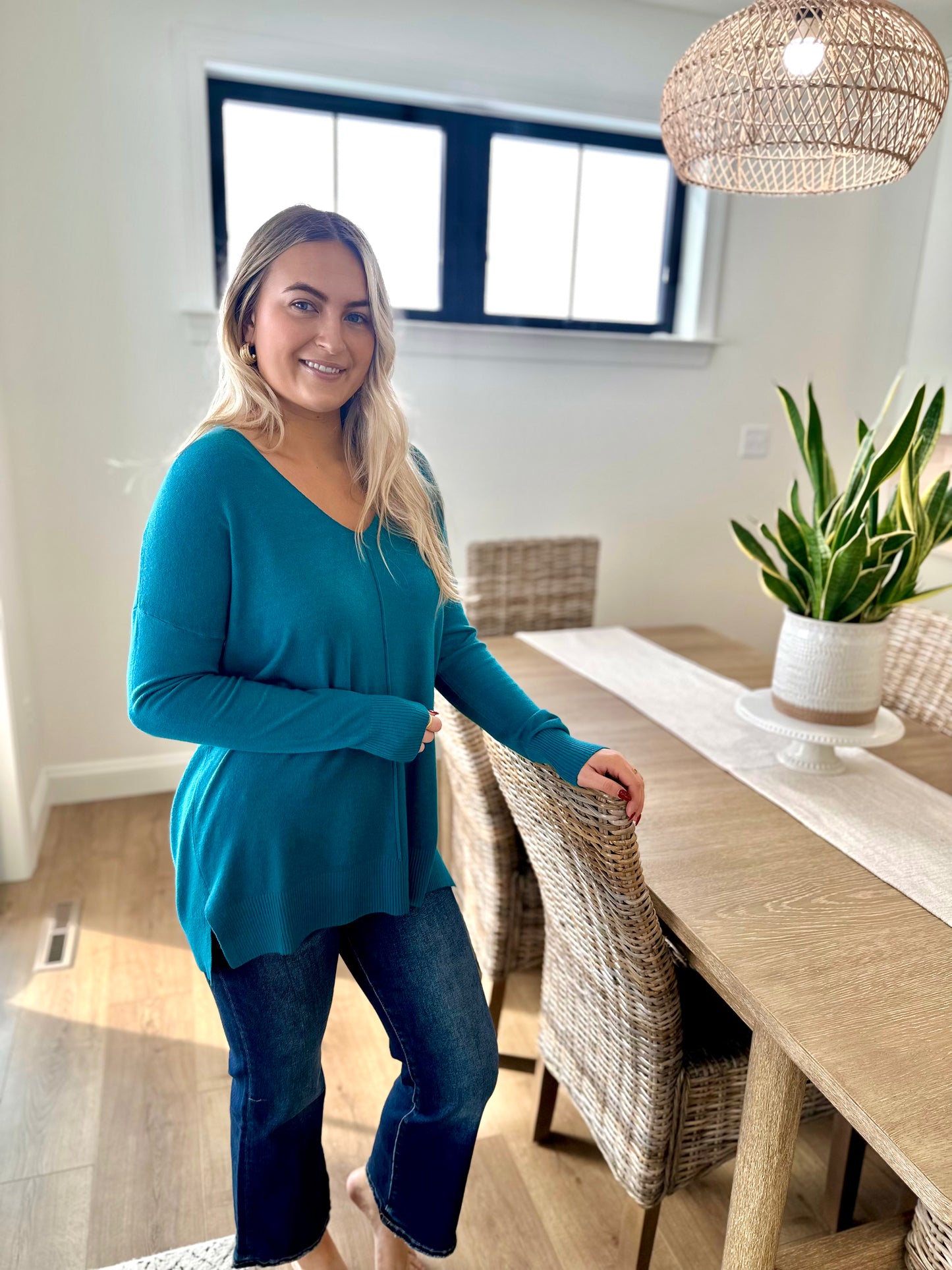 Anchorage Front Seam Sweater